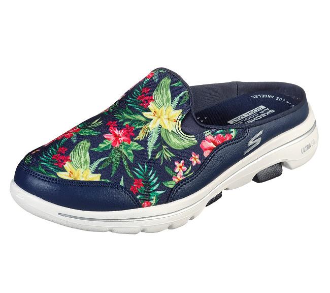 Zapatillas Skechers Mujer - GOwalk 5 Azul Marino USPXH6892